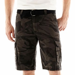 Lee Compound Cargo Shorts, Smoke Camo, Mens