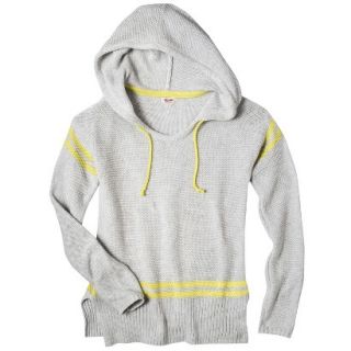 Mossimo Supply Co. Juniors Varsity Hoodie Sweater   Gray L(11 13)