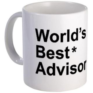  Worlds Best* Advisor Mug