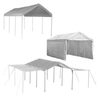 Shelter Logic 20 x 10 Max AP 3 In 1 8 Leg Canopy   White