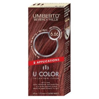 Umberto Beverly Hills U Color Italian Demi Hair Color   Red Mahogany Brilliant
