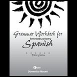 Grammar Workbook for Introductory Spanish (Custom)