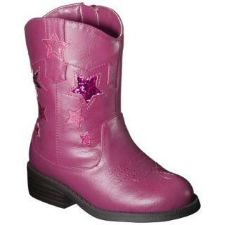 Toddler Girls Cherokee Deloria Cowboy Boot   Pink 7