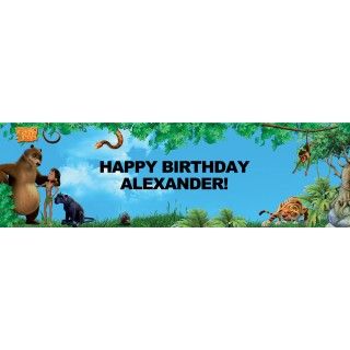 The Jungle Book Personalized Banner