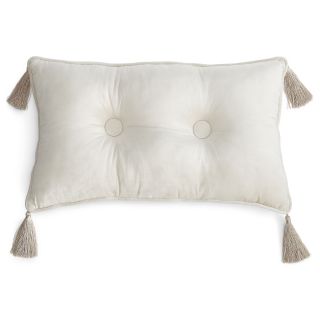 ROYAL VELVET Serene Oblong Decorative Pillow, White