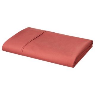 Threshold Ultra Soft 300 Thread Count Flat Sheet   Coral (Queen)