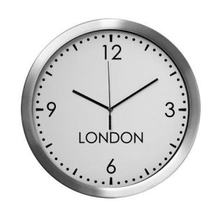  LONDON Executive Newsroom Wall Clock