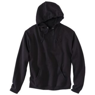 Hanes Premium Mens Fleece Hooded Sweatshirt   Black M