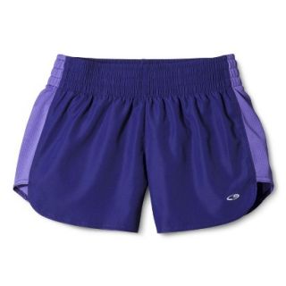 C9 by Champion Womens Run Short With Mesh Inset   Plumbago Blue S
