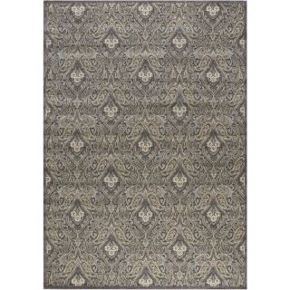 Classic Beauty High Low Carved Rectangular Rugs, Green