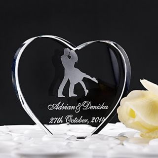 Personalized Dancing Together Wedding Cake Topper