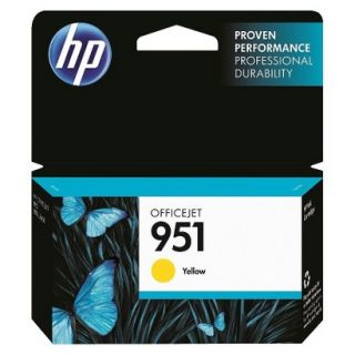 HP 951 Officejet Printer Ink Cartridge   Yellow