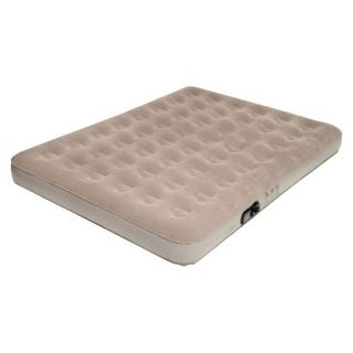 Pure Comfort Queen Coil Beam Top Single High Air Mattress with Built in Pump