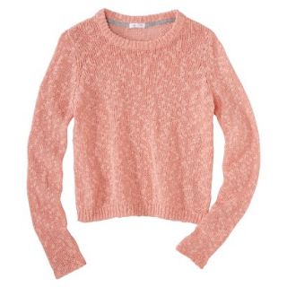 Xhilaration Juniors Pullover Sweater   Coral XXL(19)