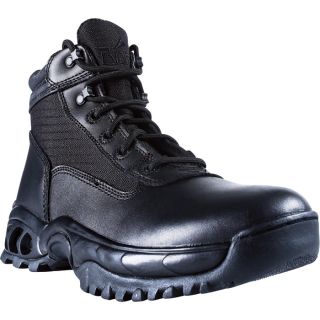 Ridge Side Zip Duty Boot   Black, Size 10, Model 8003