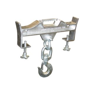 Vestil Hoisting Hook   Rigid Hook, Double Fork, 4000 lb. Capacity, Model D FORK 