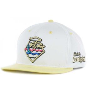 Pink Dolphin Waves Strapback Cap