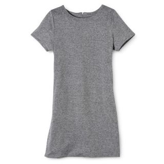 Merona Womens Knit T Shirt Dress   Heather Grey   L