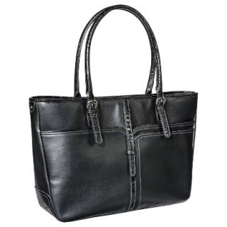 Merona Work Tote Handbag   Black
