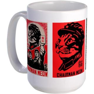  Chairman Meow   Cat Revolution Large Mug