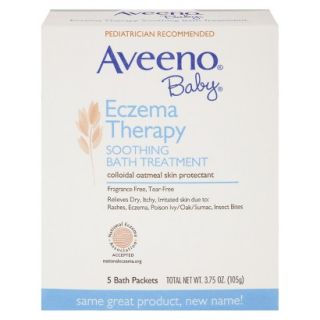 Aveeno Baby Soothing Bath Treatment   3.75 oz.   5 count
