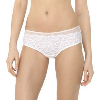Gilligan & OMalley Womens Lace Hipster   White XS