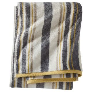 Threshold Stripe Bath Towel   Yellow