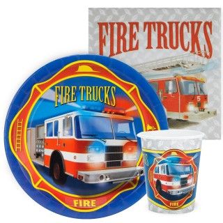 Fire Trucks Playtime Snack Pack