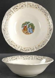 Canonsburg Empress Chantilly 8 Round Vegetable Bowl, Fine China Dinnerware   Go