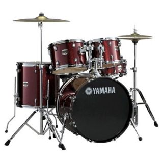 Yamaha 5 Piece Drum Set   Burgundy (DRSGM2F56BGG)