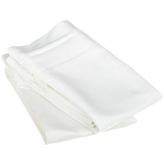 None 100 percent Egyptian Luxurious Cotton 1500 Thread Count Solid Pillowcase Set White Size Standard