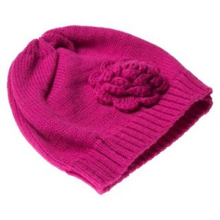 Gimme Clips Hot Pink Flower Beanie