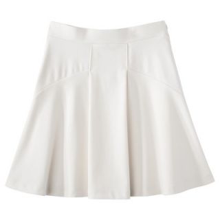 Mossimo Ponte Fit & Flare Skirt   Sour Cream M