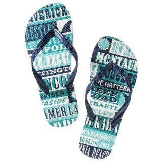 Mens Limited Edition Mossimo Supply Co. Flip Flop Sandal  Navy 12