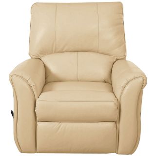 Olson Leather Recliner, Durango Almond