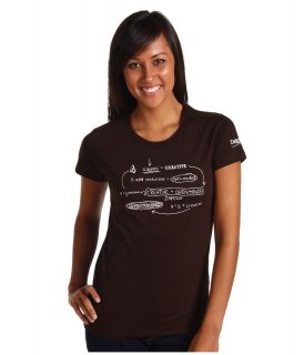  Gear Core Value 4 Sketch Womens T Shirt (Brown)
