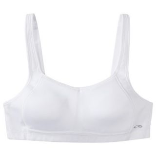 C9 by Champion Womens High Support Bra with Convertible Straps   True White 34D