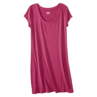 Mossimo Supply Co. Juniors T Shirt Dress   Rose XL