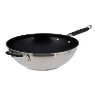 Calphalon Kitchen Essentials Stainless Steel Stir Fry Pan   12