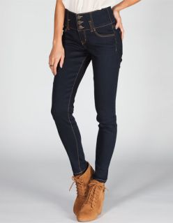 3 Buttonwomens Highwaisted Skinny Jeans Rinse In Sizes 13, 9, 5,