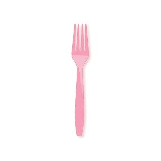 Candy Pink (Hot Pink) Forks