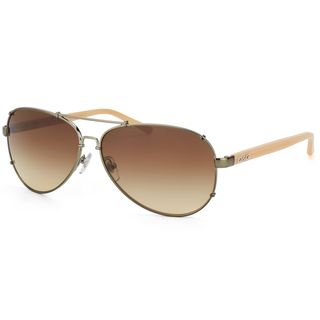 Dolce   Gabbana Unisex Dd 6047 319/13 Gunmetal And Tan Aviator Sunglasses
