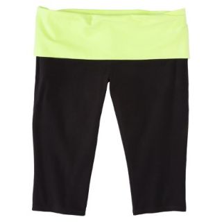 Mossimo Supply Co. Juniors Plus Size Capri Pants   Black/Yellow 3