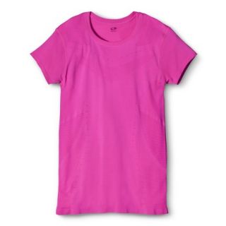 C9 by Champion Womens Seamless Tee   Pink L
