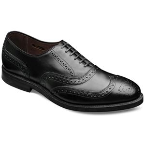 Allen Edmonds Mens Jefferson Black Shoes, Size 11 D   7605