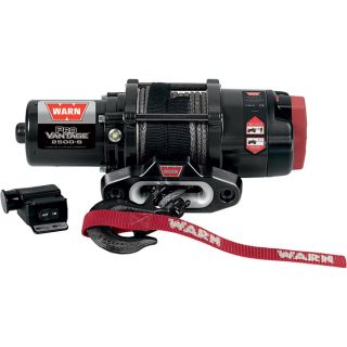 Warn ProVantage 2500 Series 12 Volt ATV Winch   With Synthetic Rope, 2,500 Lb.