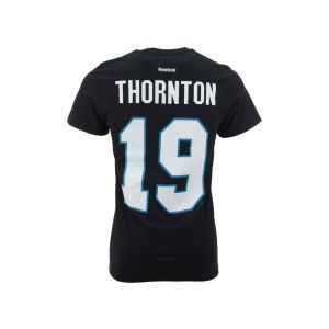 San Jose Sharks Joe Thornton  Reebok NHL Player T Shirt