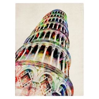 Leaning Tower of Pisa Unframed Wall Canvas