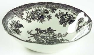 Johnson Brothers Asiatic Pheasant Black Soup/Cereal Bowl, Fine China Dinnerware