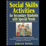 Social Skills Activities for Secondary Special Needs